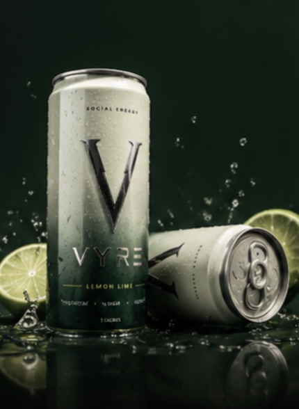 VYRE Lemon Lime with fresh lime