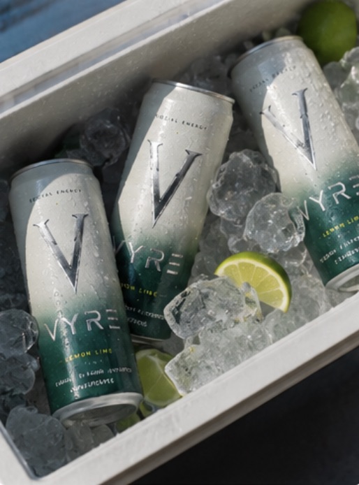 VYRE cans on ice